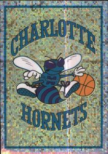 1995-96 Panini Stickers #78 Hornets Team Logo  Front