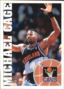 1995-96 Panini Stickers #92 Michael Cage  Front