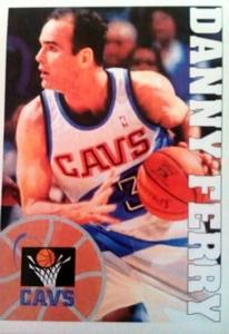 1995-96 Panini Stickers #93 Danny Ferry  Front