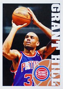1995-96 Panini Stickers #102 Grant Hill  Front