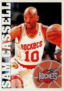 1995-96 Panini Stickers #164 Sam Cassell  Front