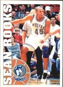 1995-96 Panini Stickers #176 Sean Rooks  Front