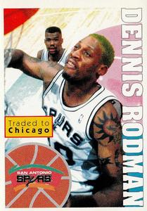 1995-96 Panini Stickers #189 Dennis Rodman  Front