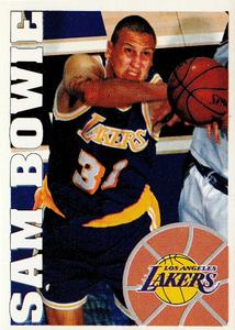 1995-96 Panini Stickers #226 Sam Bowie  Front