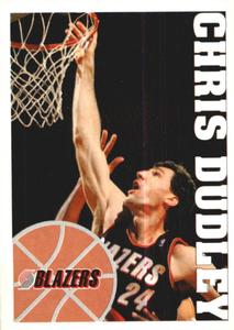1995-96 Panini Stickers #244 Chris Dudley  Front
