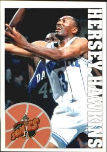 1995-96 Panini Stickers #263 Hersey Hawkins  Front
