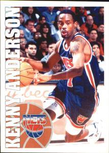 1995-96 Panini Stickers (European) #19 Kenny Anderson  Front
