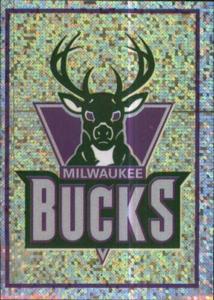 1995-96 Panini Stickers (European) #123 Bucks Team Logo  Front