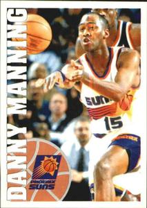 1995-96 Panini Stickers (European) #239 Danny Manning  Front