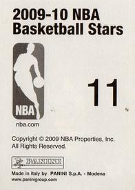 2009-10 Panini NBA Stickers #11 Robert Parish Back