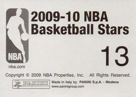 2009-10 Panini NBA Stickers #13 Devin Harris Back