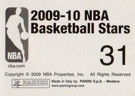 2009-10 Panini NBA Stickers #31 David Lee Back