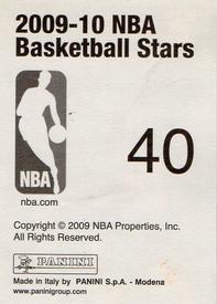 2009-10 Panini NBA Stickers #40 Billy Cunningham Back