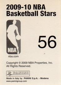2009-10 Panini NBA Stickers #56 Chicago Bulls Logo Back