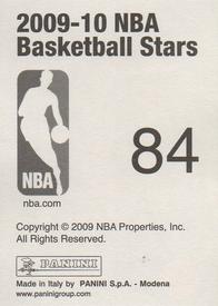 2009-10 Panini NBA Stickers #84 Isiah Thomas Back