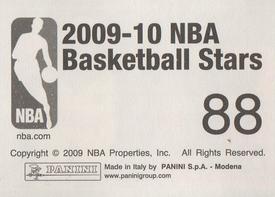 2009-10 Panini NBA Stickers #88 Ben Wallace Back