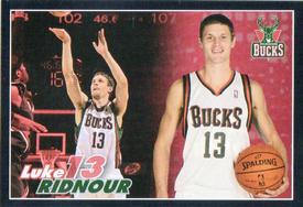 2009-10 Panini NBA Stickers #106 Luke Ridnour Front