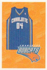 2009-10 Panini NBA Stickers #122 Charlotte Bobcats Logo Front