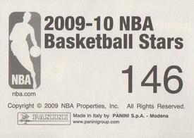 2009-10 Panini NBA Stickers #146 Rashard Lewis Back