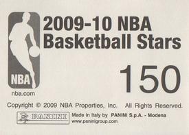 2009-10 Panini NBA Stickers #150 Orlando Magic Records Back