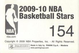 2009-10 Panini NBA Stickers #154 Matt Barnes Back