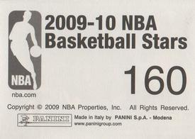 2009-10 Panini NBA Stickers #160 Andray Blatche Back