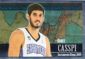 2009-10 Panini NBA Stickers #187 Omri Casspi Front