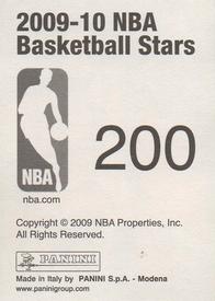2009-10 Panini NBA Stickers #200 Steve Nash Back