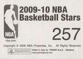 2009-10 Panini NBA Stickers #257 Kyle Korver Back