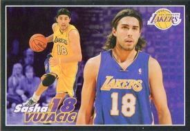 2009-10 Panini NBA Stickers #289 Sasha Vujacic Front