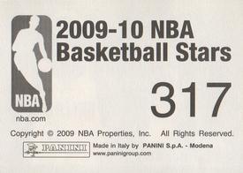 2009-10 Panini NBA Stickers #317 Josh Howard Back