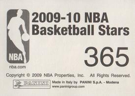 2009-10 Panini NBA Stickers #365 Matt Bonner Back