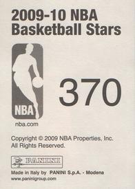 2009-10 Panini NBA Stickers #370 Dwyane Wade Back