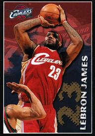 2009-10 Panini NBA Stickers #371 LeBron James Front