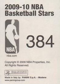 2009-10 Panini NBA Stickers #384 Derrick Rose Back