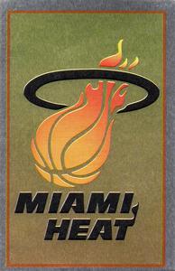1996-97 Panini Stickers #19 Miami Heat Logo Front