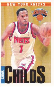 1996-97 Panini Stickers #32 Chris Childs Front