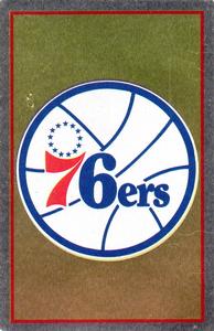1996-97 Panini Stickers #55 76ers Logo Front