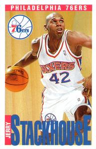 1996-97 Panini Stickers #56 Jerry Stackhouse Front