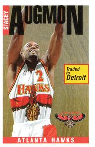 1996-97 Panini Stickers #67 Stacey Augmon Front