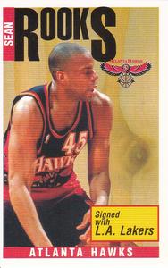 1996-97 Panini Stickers #74 Sean Rooks Front