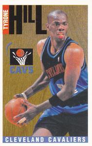 1996-97 Panini Stickers #97 Tyrone Hill Front