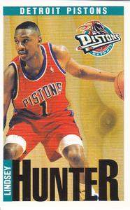 1996-97 Panini Stickers #106 Lindsey Hunter Front