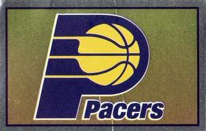 1996-97 Panini Stickers #118 Pacers Logo Front