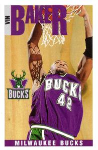 1996-97 Panini Stickers #121 Vin Baker Front