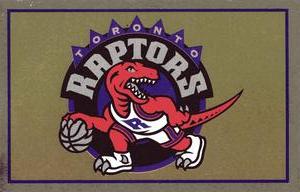 1996-97 Panini Stickers #135 Raptors Logo Front