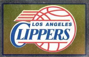 1996-97 Panini Stickers #224 Clippers Logo Front