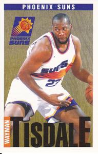 1996-97 Panini Stickers #245 Wayman Tisdale Front