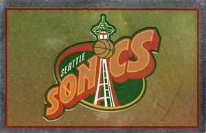 1996-97 Panini Stickers #269 Sonics Logo Front