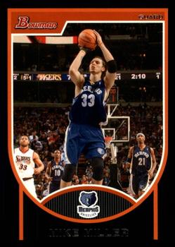 2007-08 Bowman #36 Mike Miller Front